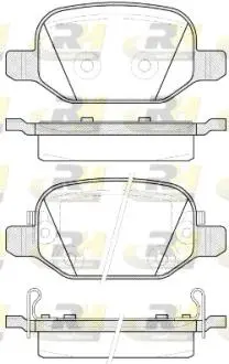 272752 Тормозные колодки, к-кт. ROADHOUSE подбор по vin на Brocar