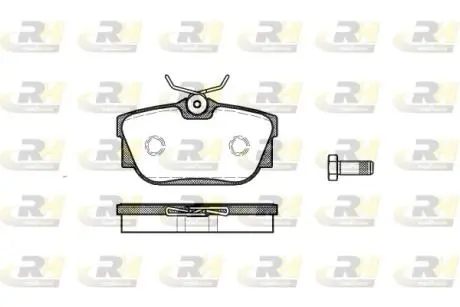 276700 Тормозные колодки, к-кт. ROADHOUSE підбір по vin на Brocar