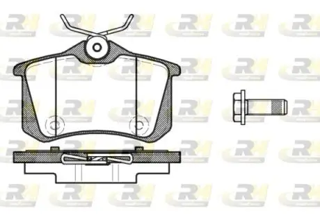 2139110 Тормозные колодки, к-кт. ROADHOUSE подбор по vin на Brocar