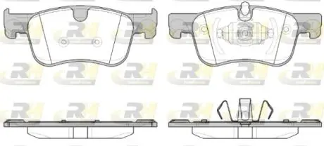 2158000 Гальмівні колодки дискові ROADHOUSE підбір по vin на Brocar