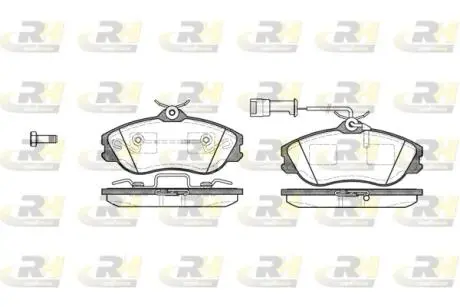 227622 Гальмівні колодки дискові ROADHOUSE підбір по vin на Brocar