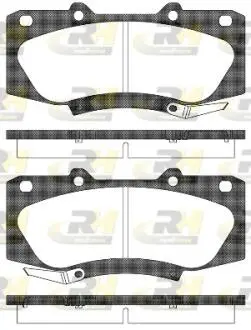 2146804 Гальмівні колодки дискові ROADHOUSE підбір по vin на Brocar