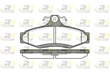 264610 Тормозные колодки, к-кт. ROADHOUSE підбір по vin на Brocar