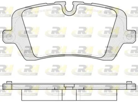 2154100 Гальмівні колодки дискові ROADHOUSE підбір по vin на Brocar