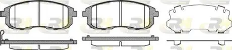 229311 Тормозные колодки, к-кт. ROADHOUSE подбор по vin на Brocar