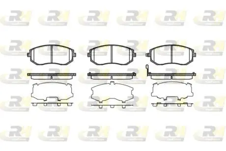 295111 Тормозные колодки, к-кт. ROADHOUSE подбор по vin на Brocar