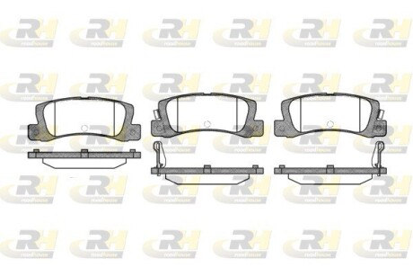 221402 Гальмівні колодки дискові ROADHOUSE підбір по vin на Brocar