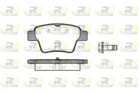 2113800 Гальмівні колодки дискові ROADHOUSE підбір по vin на Brocar