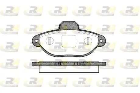 241420 Гальмівні колодки дискові ROADHOUSE підбір по vin на Brocar