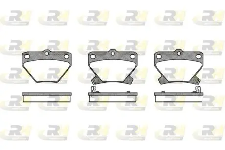274102 Тормозные колодки, к-кт. ROADHOUSE подбор по vin на Brocar