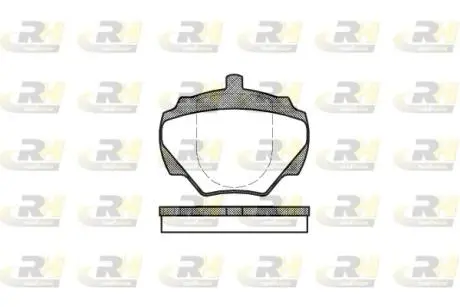 222200 Тормозные колодки, к-кт. ROADHOUSE підбір по vin на Brocar