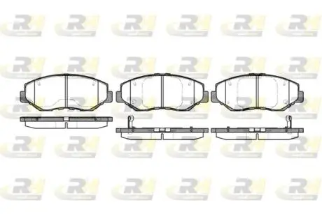 289900 Гальмівні колодки дискові ROADHOUSE підбір по vin на Brocar