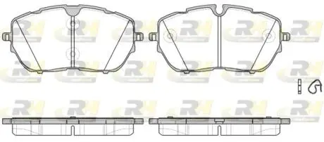 2165400 Тормозные колодки, к-кт. ROADHOUSE подбор по vin на Brocar