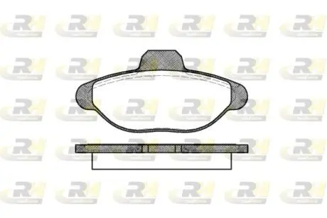 241400 Гальмівні колодки дискові ROADHOUSE підбір по vin на Brocar