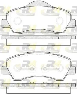 2153000 Тормозные колодки, к-кт. ROADHOUSE подбор по vin на Brocar