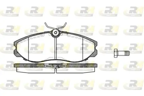 246200 Гальмівні колодки дискові ROADHOUSE підбір по vin на Brocar