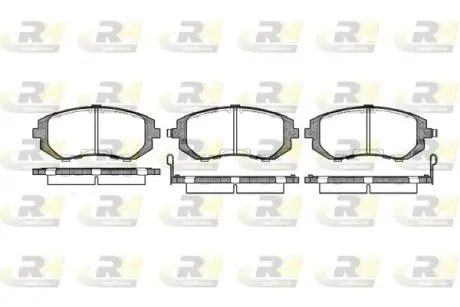 295102 Тормозные колодки, к-кт. ROADHOUSE подбор по vin на Brocar