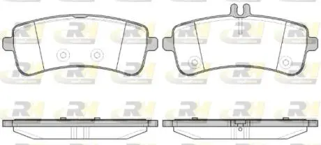 2159400 Тормозные колодки, к-кт. ROADHOUSE підбір по vin на Brocar