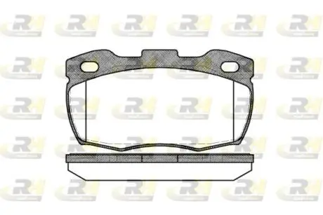 226610 Тормозные колодки, к-кт. ROADHOUSE підбір по vin на Brocar