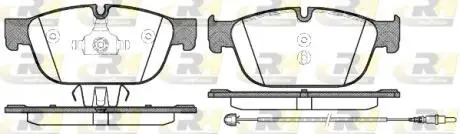 2145101 Тормозные колодки, к-кт. ROADHOUSE подбор по vin на Brocar