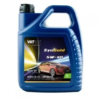 50195 Моторное масло 50195 5W40 VATOIL подбор по vin на Brocar