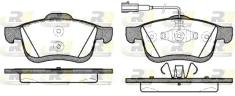 2118322 Тормозные колодки, к-кт. ROADHOUSE подбор по vin на Brocar