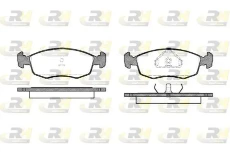 217200 Тормозные колодки, к-кт. ROADHOUSE подбор по vin на Brocar