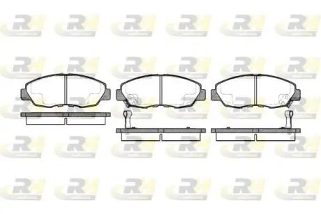 232402 Гальмівні колодки дискові ROADHOUSE підбір по vin на Brocar