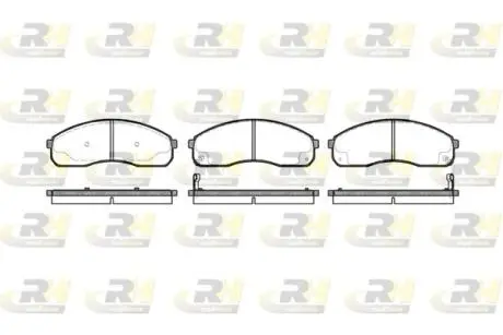 282112 Тормозные колодки, к-кт. ROADHOUSE подбор по vin на Brocar