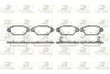 268502 Колодки тормозные (задние) Opel Astra G/Zafira A 98-09 (Bosch) ROADHOUSE підбір по vin на Brocar