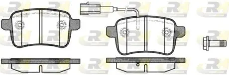 2145002 Гальмівні колодки дискові ROADHOUSE підбір по vin на Brocar