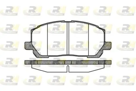 285500 Тормозные колодки, к-кт. ROADHOUSE подбор по vin на Brocar