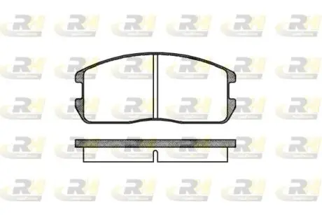 217500 Тормозные колодки, к-кт. ROADHOUSE подбор по vin на Brocar