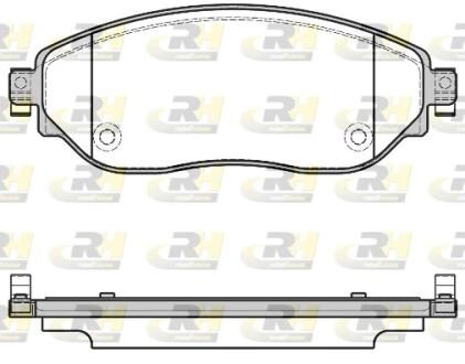2161708 Тормозные колодки, к-кт. ROADHOUSE підбір по vin на Brocar