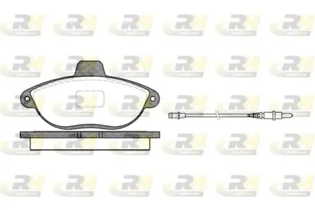 260202 Тормозные колодки, к-кт. ROADHOUSE подбор по vin на Brocar