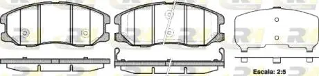2126112 Тормозные колодки, к-кт. ROADHOUSE подбор по vin на Brocar