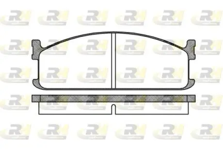 220400 Тормозные колодки, к-кт. ROADHOUSE підбір по vin на Brocar