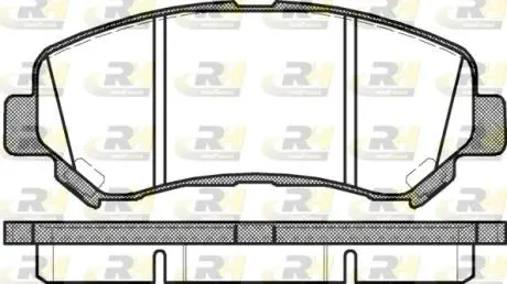2131800 Гальмівні колодки дискові ROADHOUSE підбір по vin на Brocar