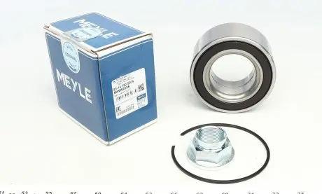 53147500004 Подшипник ступицы (задней) Land Rover Freelander/Freelander 2 1.8-3.2 98-14 (44x82x37mm/+ABS) MEYLE подбор по vin на Brocar