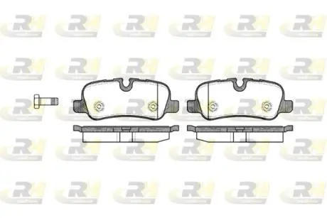 2115900 Тормозные колодки, к-кт. ROADHOUSE підбір по vin на Brocar