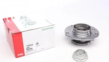 713667190 Подшипник ступицы (передней) BMW 7 (E38) FAG подбор по vin на Brocar