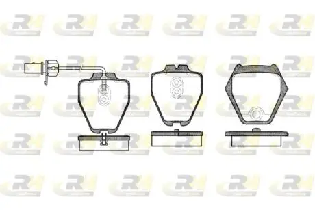 275202 Тормозные колодки, к-кт. ROADHOUSE підбір по vin на Brocar