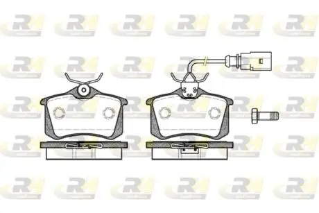 226351 Гальмівні колодки дискові ROADHOUSE підбір по vin на Brocar