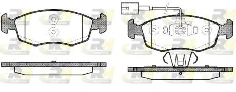 217252 Тормозные колодки, к-кт. ROADHOUSE підбір по vin на Brocar