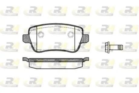 2117800 Гальмівні колодки дискові ROADHOUSE підбір по vin на Brocar