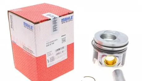 0280700 Поршень з кільцями VW 81.01 2.0TDI BPW/BMM/BMP/BSS/BWW/CBHA (CYL 3-4) (вир-во MAHLE) MAHLE / KNECHT підбір по vin на Brocar