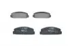 0986424817 Тормозные колодки задние MAZDA 6 02-, 323 00-03, 62699-02, Premacy BOSCH підбір по vin на Brocar