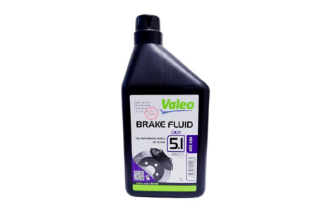 402408 Тормозная жидкость DOT5.1 (1L) VALEO подбор по vin на Brocar