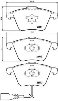 P85079 Гальмівні колодки дискові BREMBO підбір по vin на Brocar