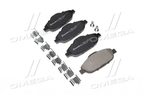P61101 Тормозные колодки к-кт. BREMBO подбор по vin на Brocar